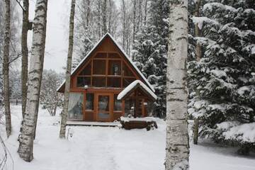 Фото номера Дом с 1 спальней Дома для отпуска Holiday Home Bērzlejas г. Upesgrīva 30